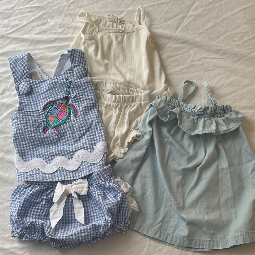 6-12 month girls bundle lil cactus, gap, old navy